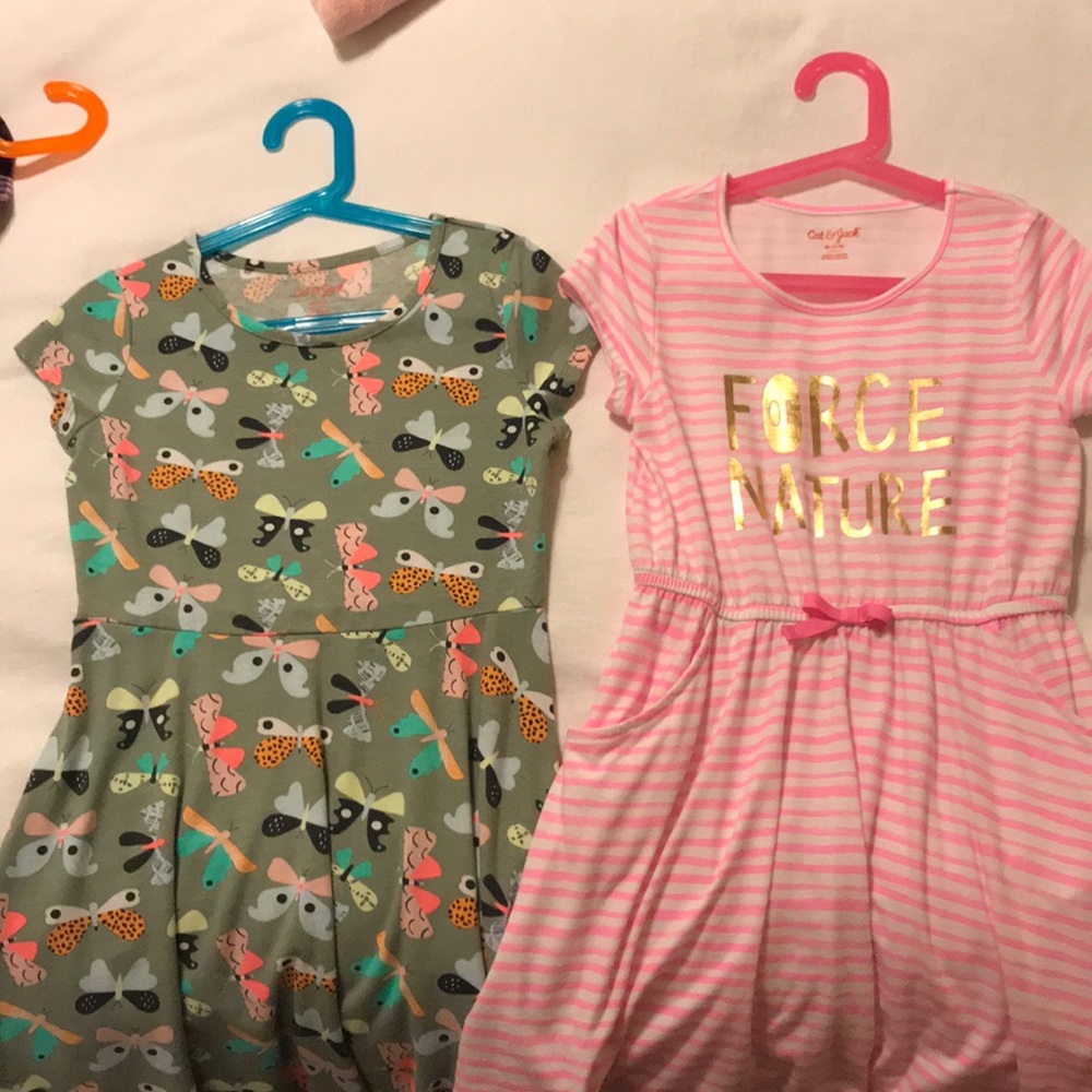 Girls casual dresses size 7/8